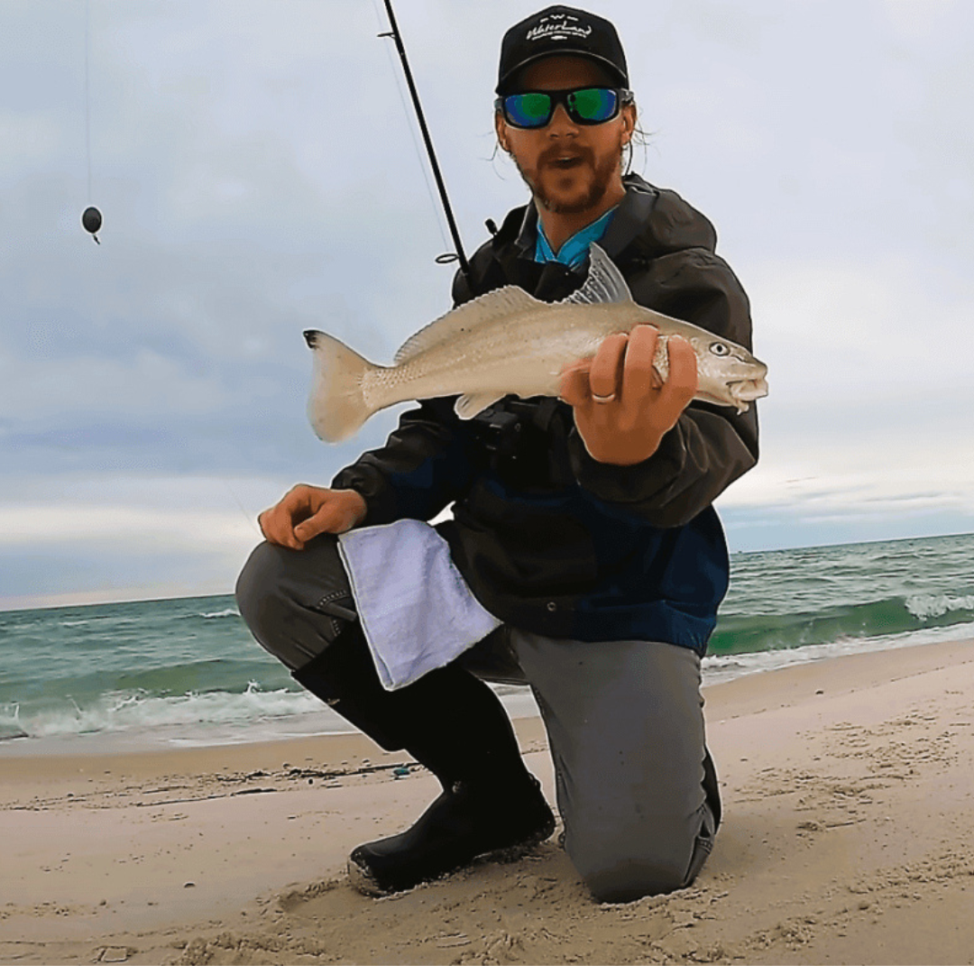 Surf Fishing For Whiting With Bama Beach Bum