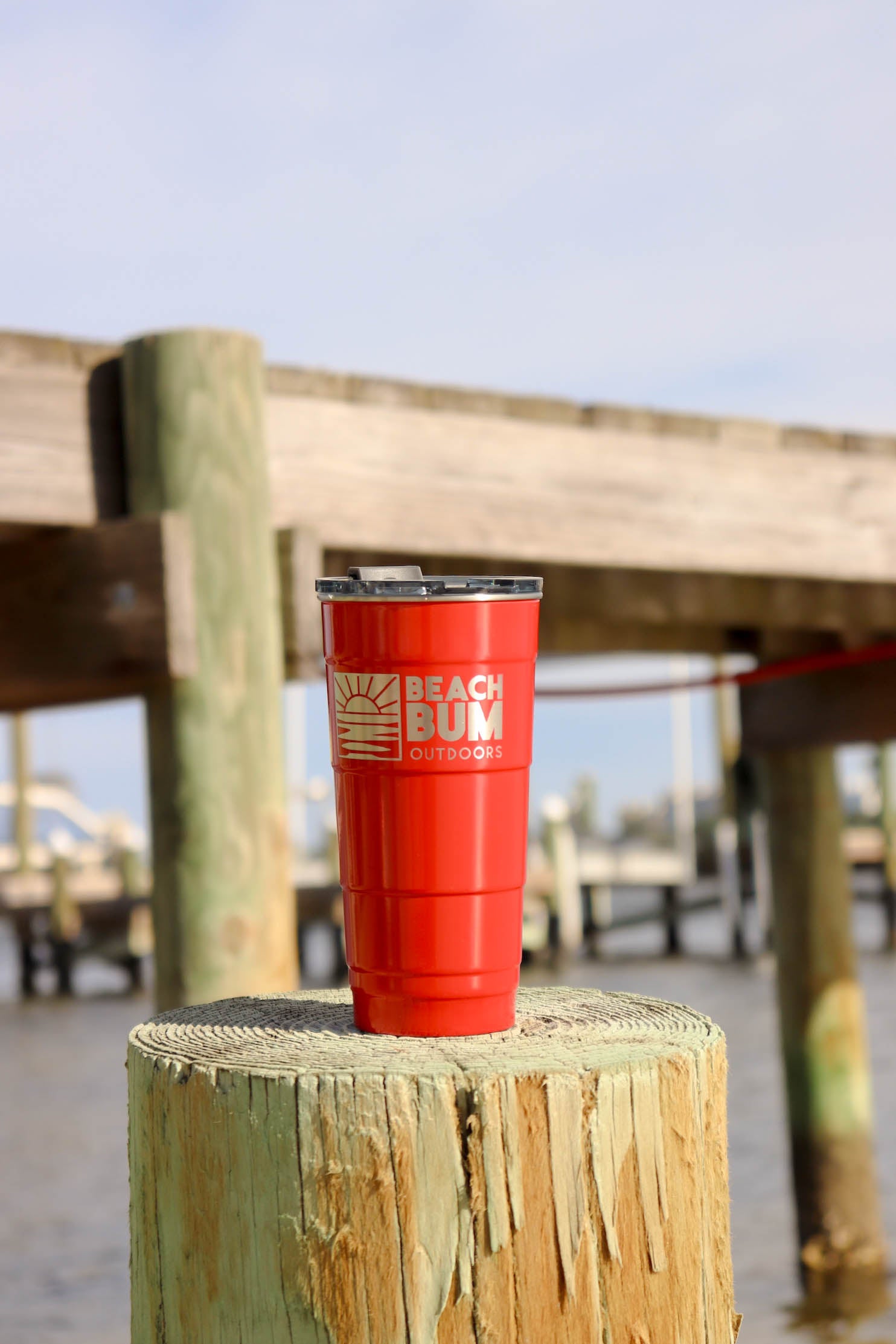 Beach Bum Outdoors x Pirani Tumblers
