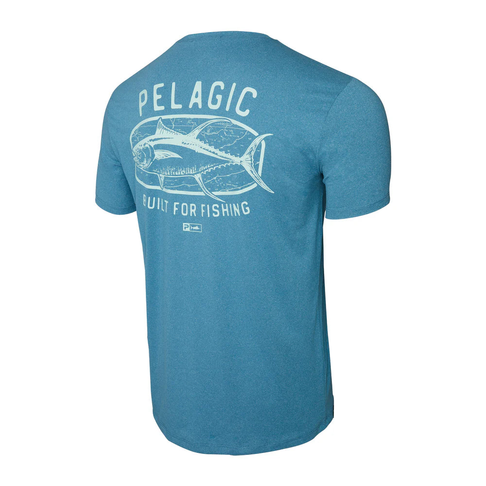Pelagic Stratos SS - Map Fish T-Shirt