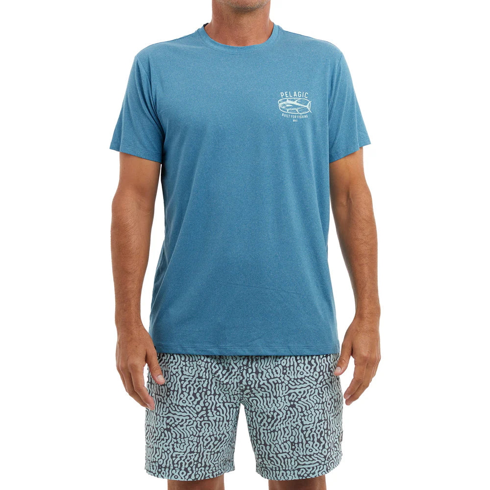 Pelagic Stratos SS - Map Fish T-Shirt