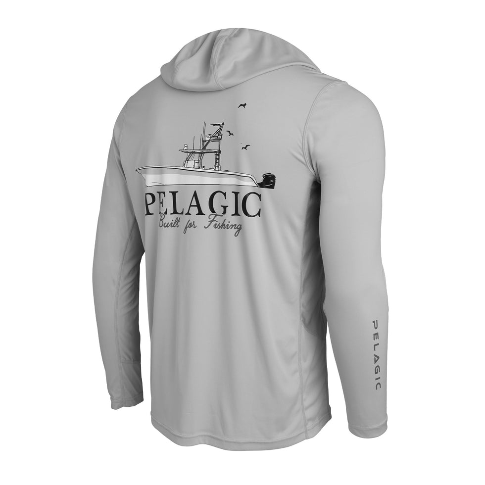 Pelagic Vaportek Let's Go Hooded Fishing Shirt