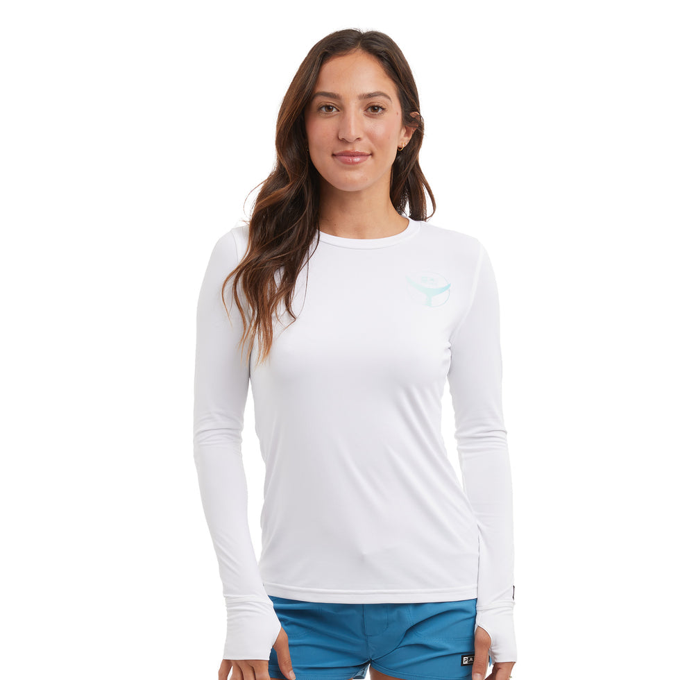 Pelagic Aquatek Tails Up Women's Fishing Shirt