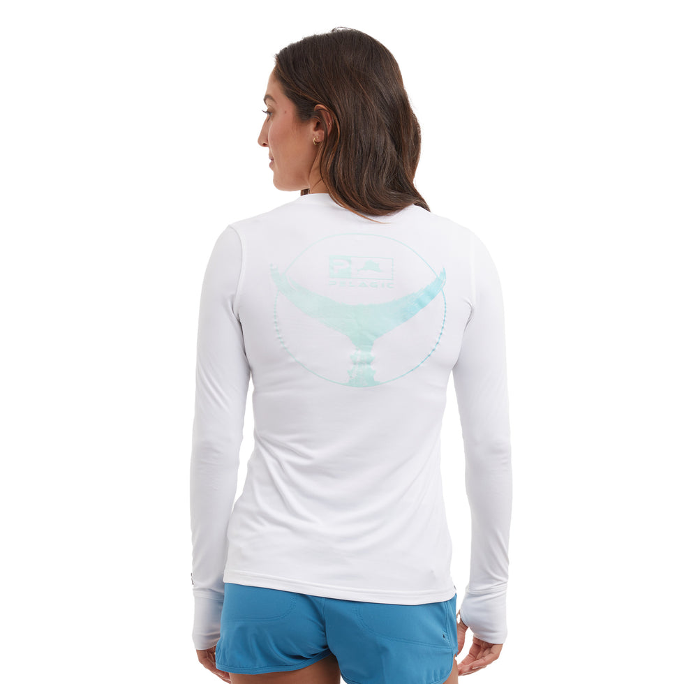 Pelagic Aquatek Tails Up Women's Fishing Shirt
