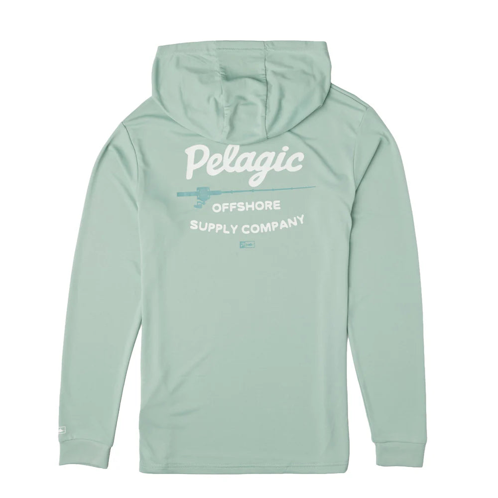 Pelagic - Youth Aquatek Hooded Fishing Shirt