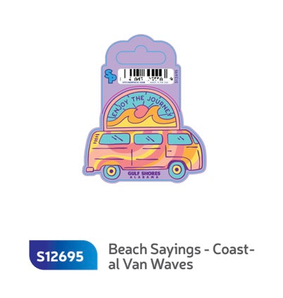 Coastal Vibes Stickers