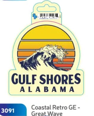 Coastal Vibes Stickers