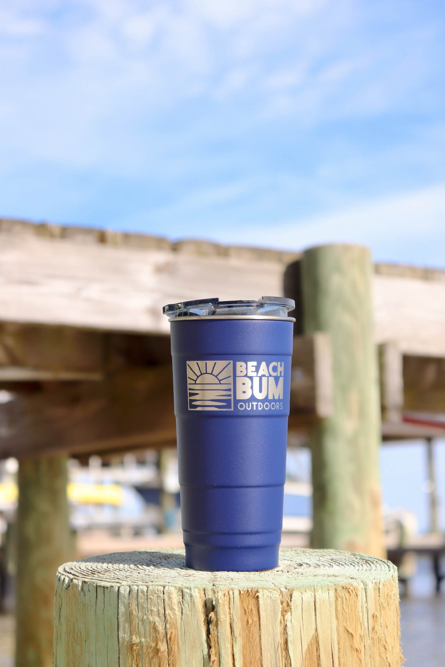 Beach Bum Outdoors x Pirani Tumblers