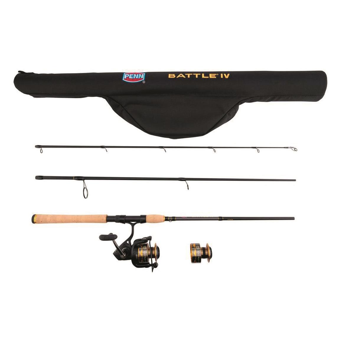 Penn Battle IV Travel Spinning Combo