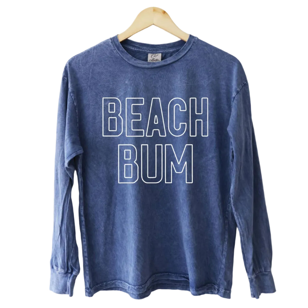 BEACH BUM Mineral Washed Long Sleeve