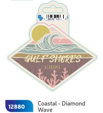 Coastal Vibes Stickers
