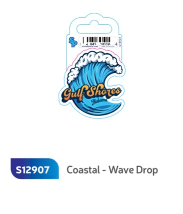 Coastal Vibes Stickers