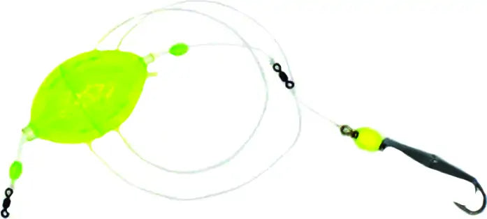 Clarkspoon Bubble Buster Rig w Spoon Chartreuse