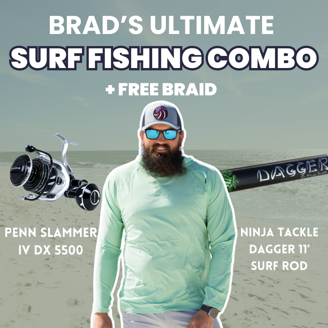 Shop Brant's Go-To Surf Combo now and get the Ninja Tackle Dagger