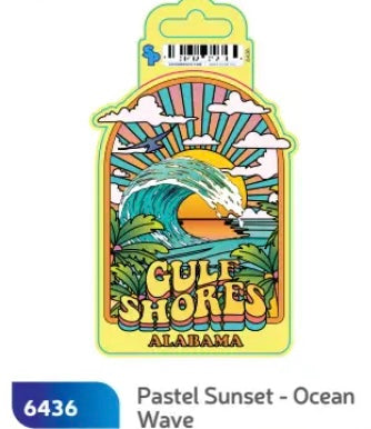 Coastal Vibes Stickers