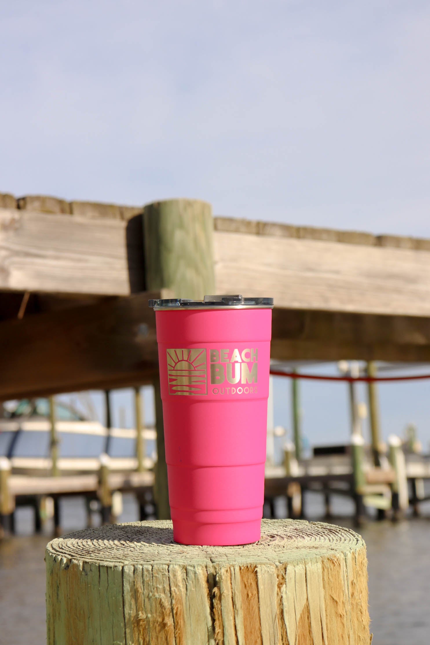 Beach Bum Outdoors x Pirani Tumblers