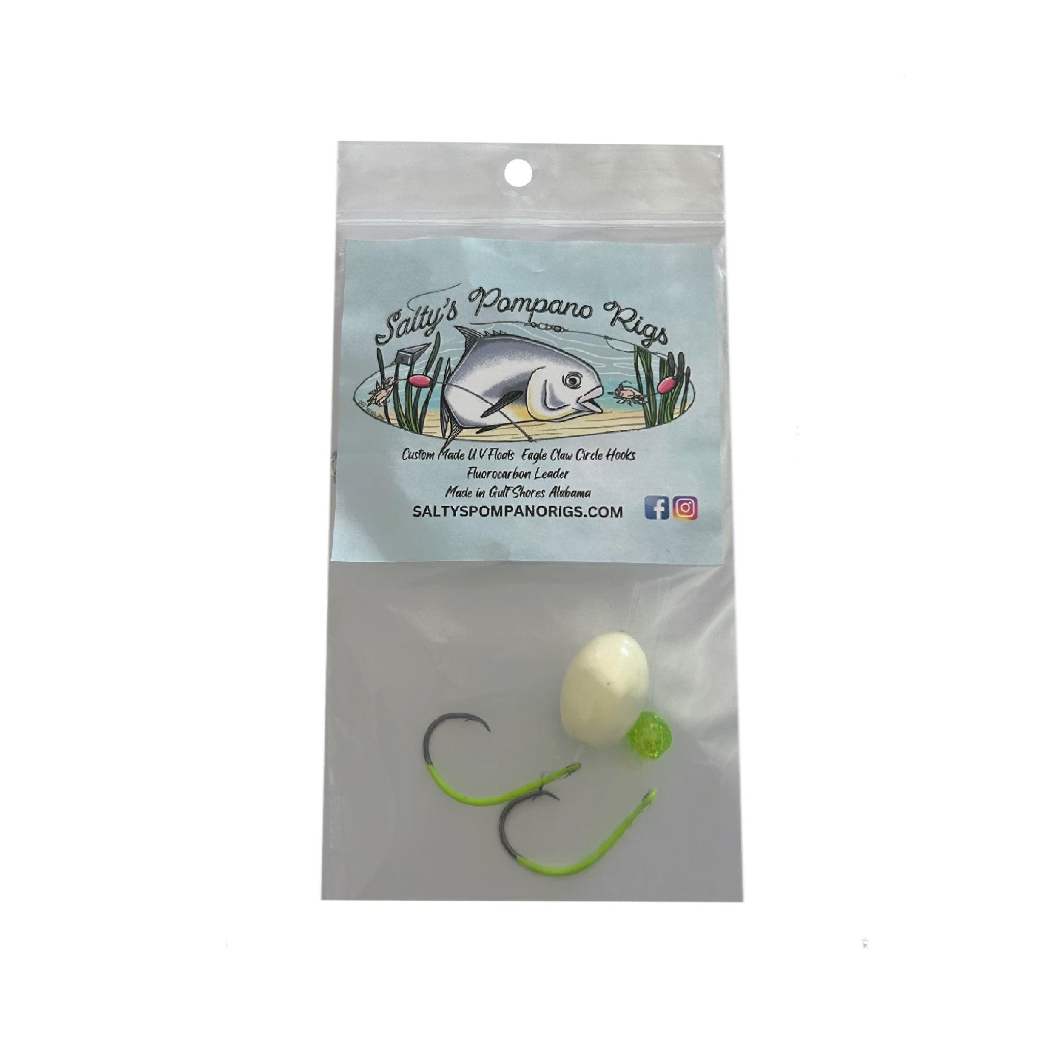 Salty's Pompano Rigs