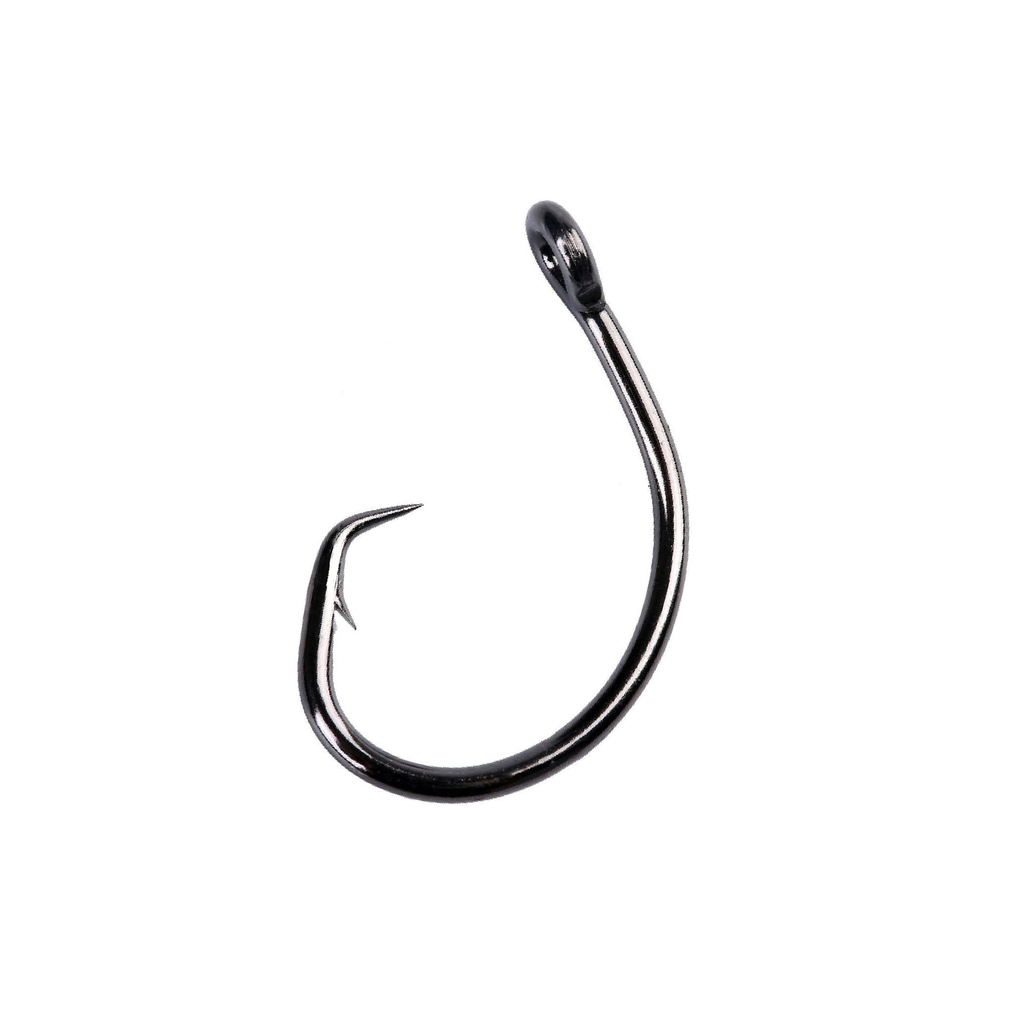 Mustad - Demon Perfect Circle Inline Hooks: Black Nickel