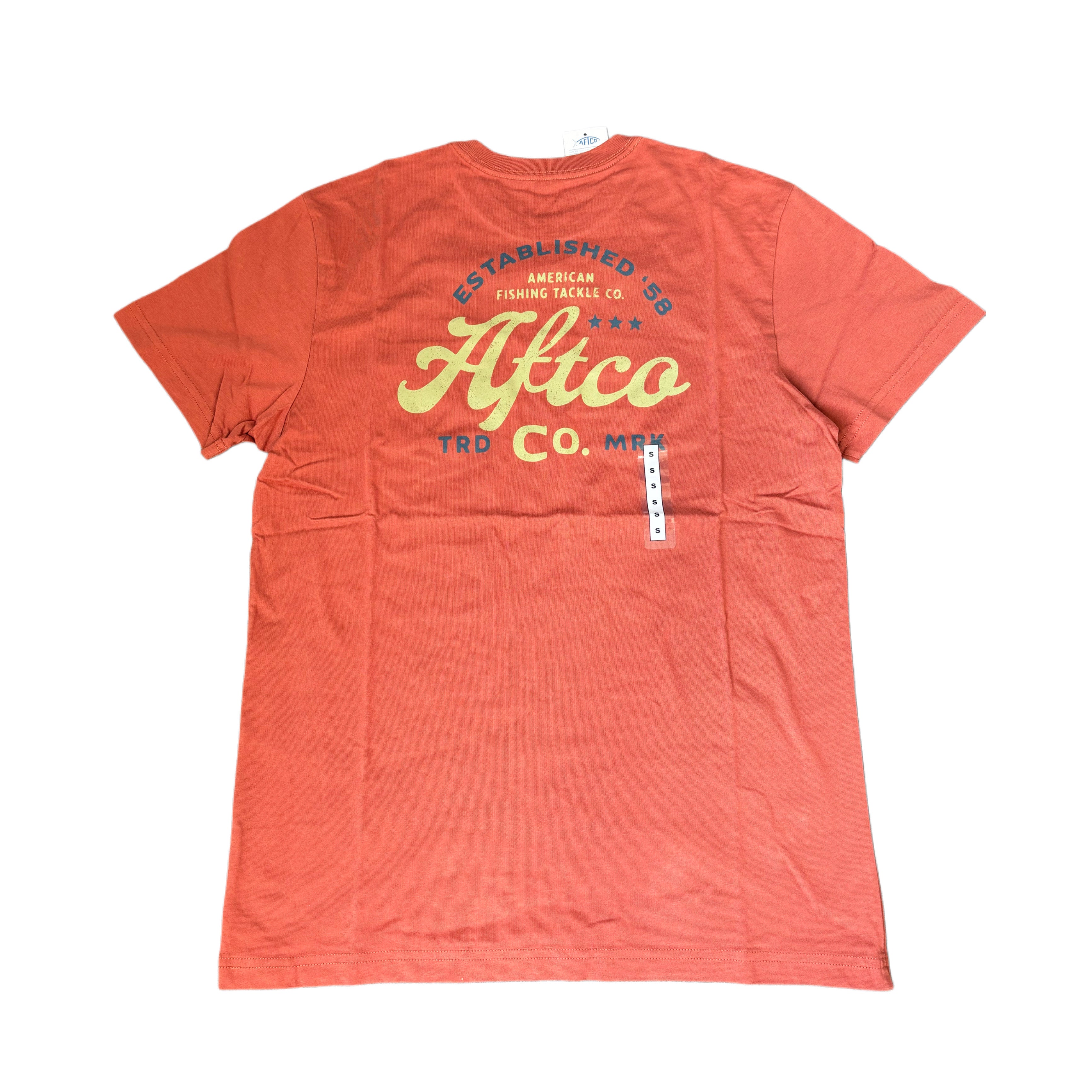 AFTCO Wordmark Fishing T-Shirt