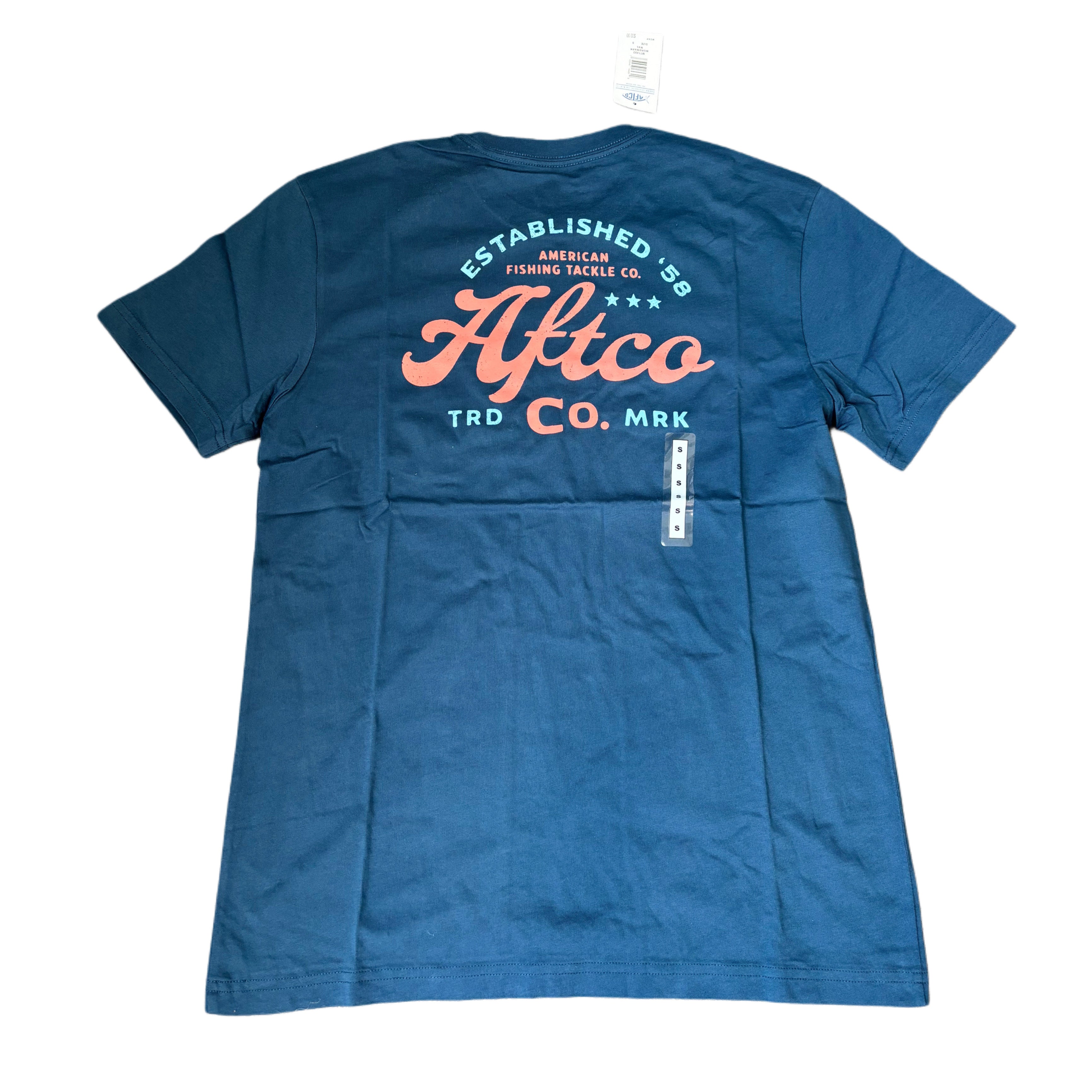 AFTCO Wordmark Fishing T-Shirt