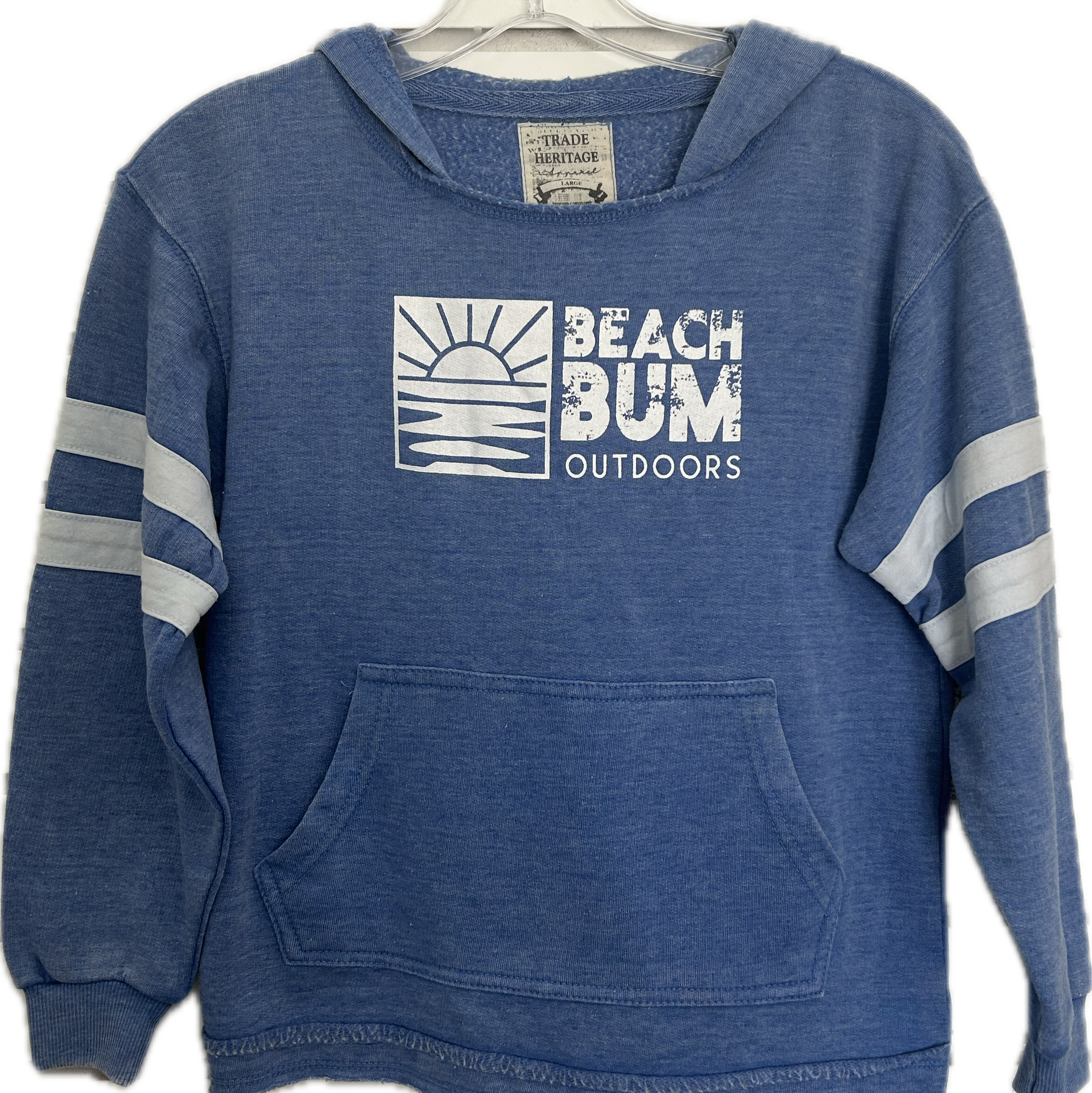 BBO Youth Hooded Burnout Top