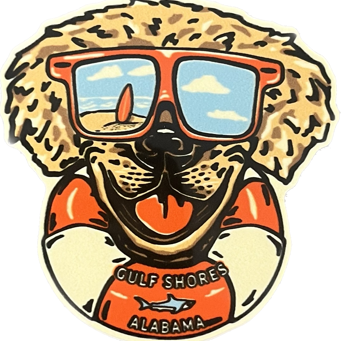 Gulf Shores Stickers