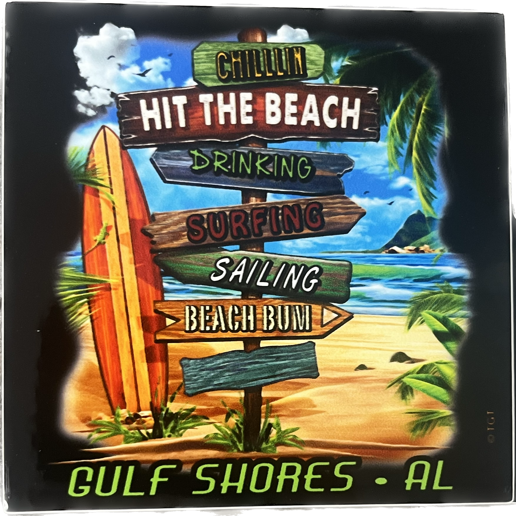 Gulf Shores Stickers