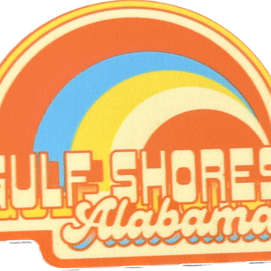 Gulf Shores Stickers