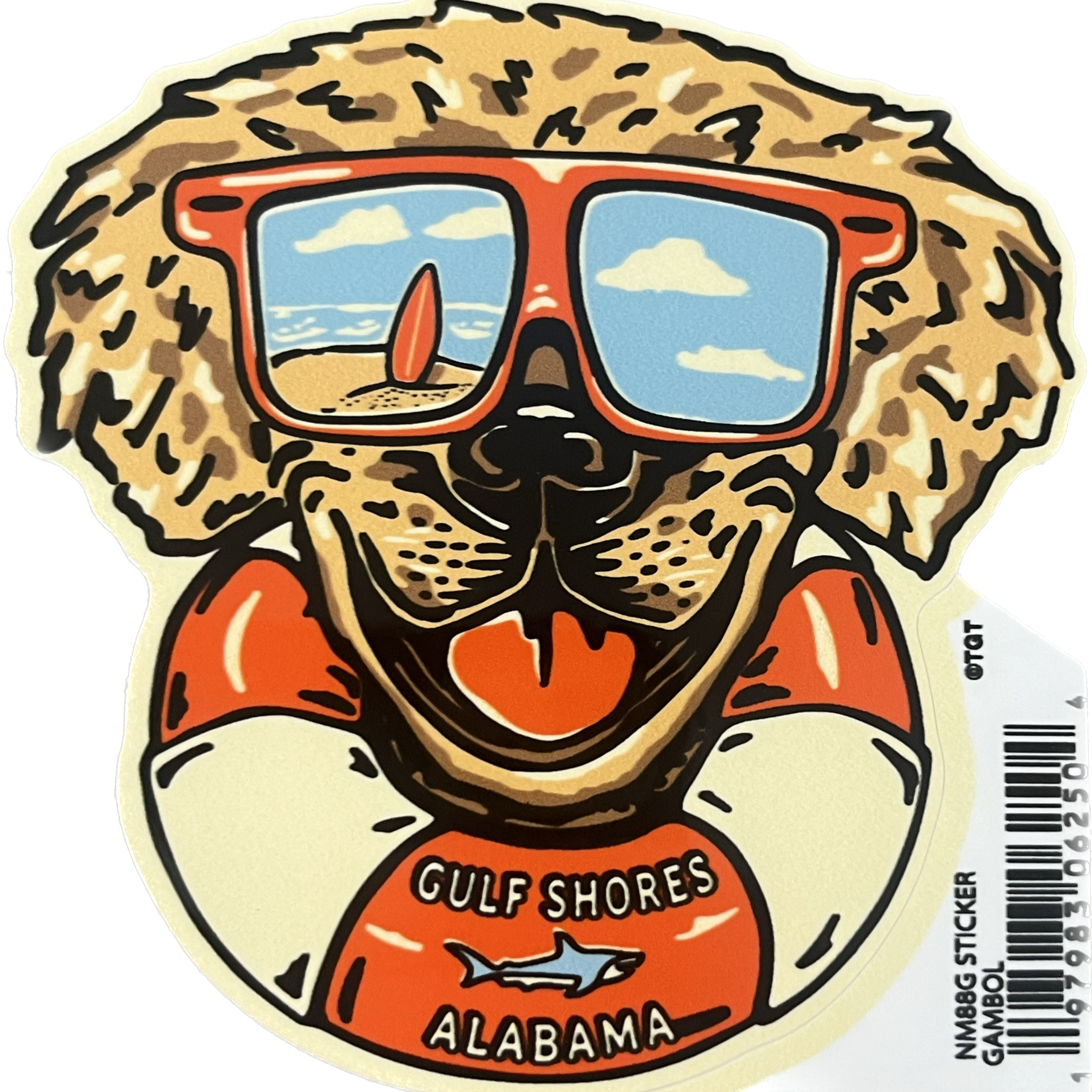 Gulf Shores Stickers