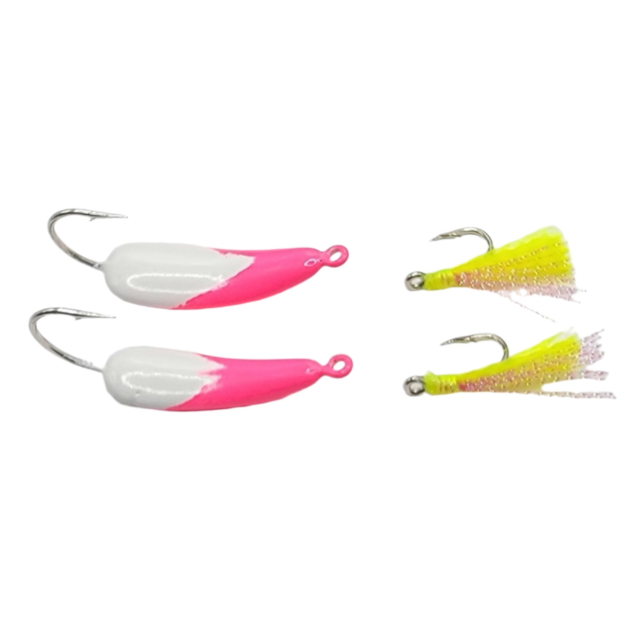 Frisky Fins Pompano Jigs w/ Teasers