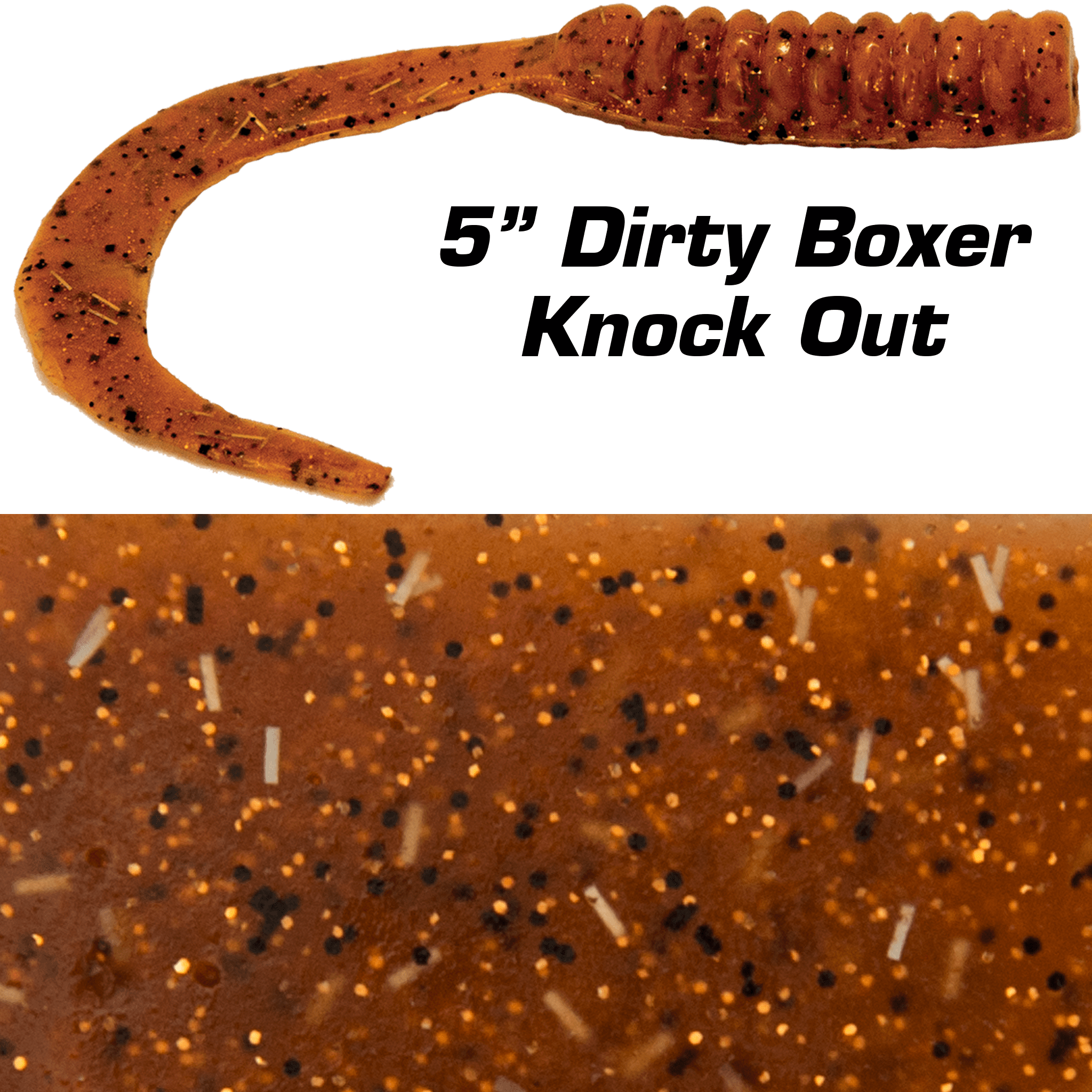 Fishbites Fight Club Dirty Boxer Curly Tail