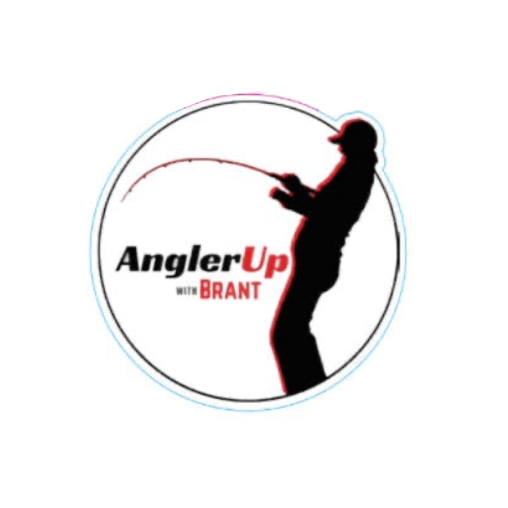 AnglerUp with Brant Sticker