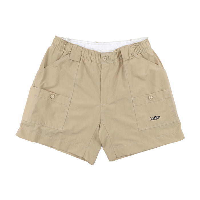 aftco 36 tackle bag AFTCO Original Fishing Shorts Khaki / 40