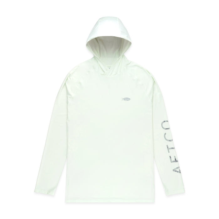 AFTCO Samurai 2 Youth Heather Hooded Performance Long Sleeve Shirt