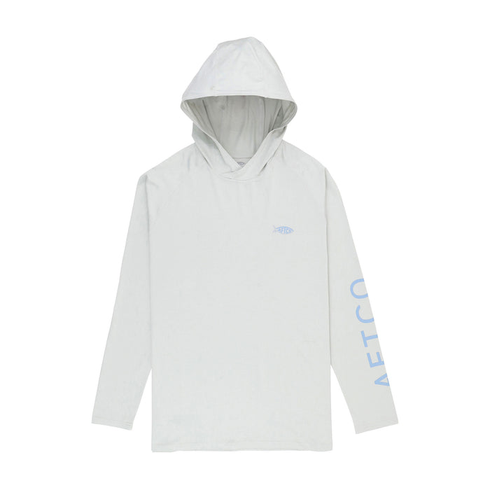 AFTCO Samurai 2 Youth Heather Hooded Performance Long Sleeve Shirt