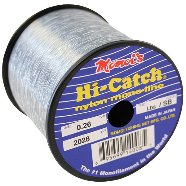 amazon momi mono fishing line Momoi Smoke Blue Hi-Catch Mono 1/4lb Fishing Line 10lb