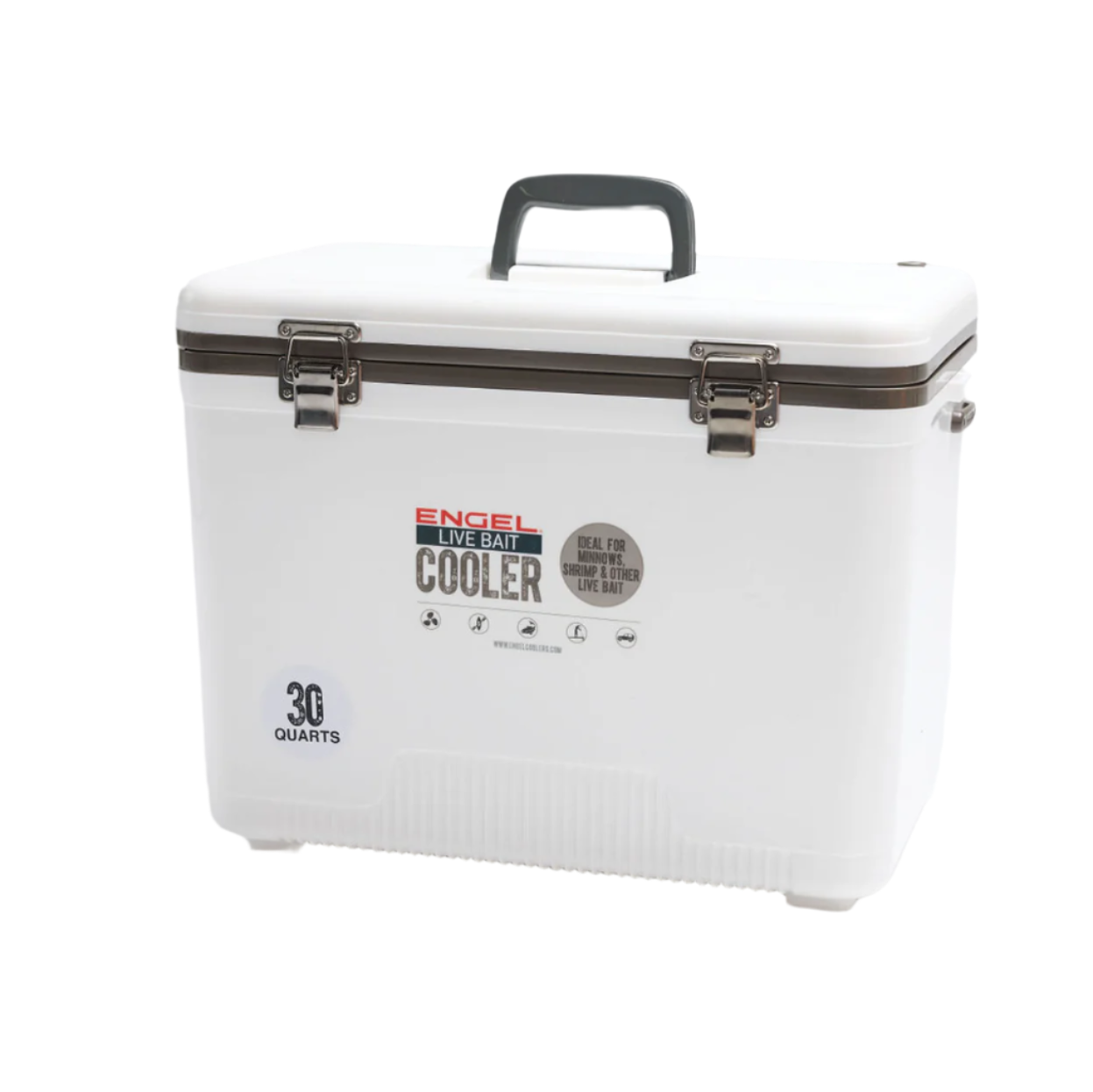 Engel Live Bait Cooler Rod Holder