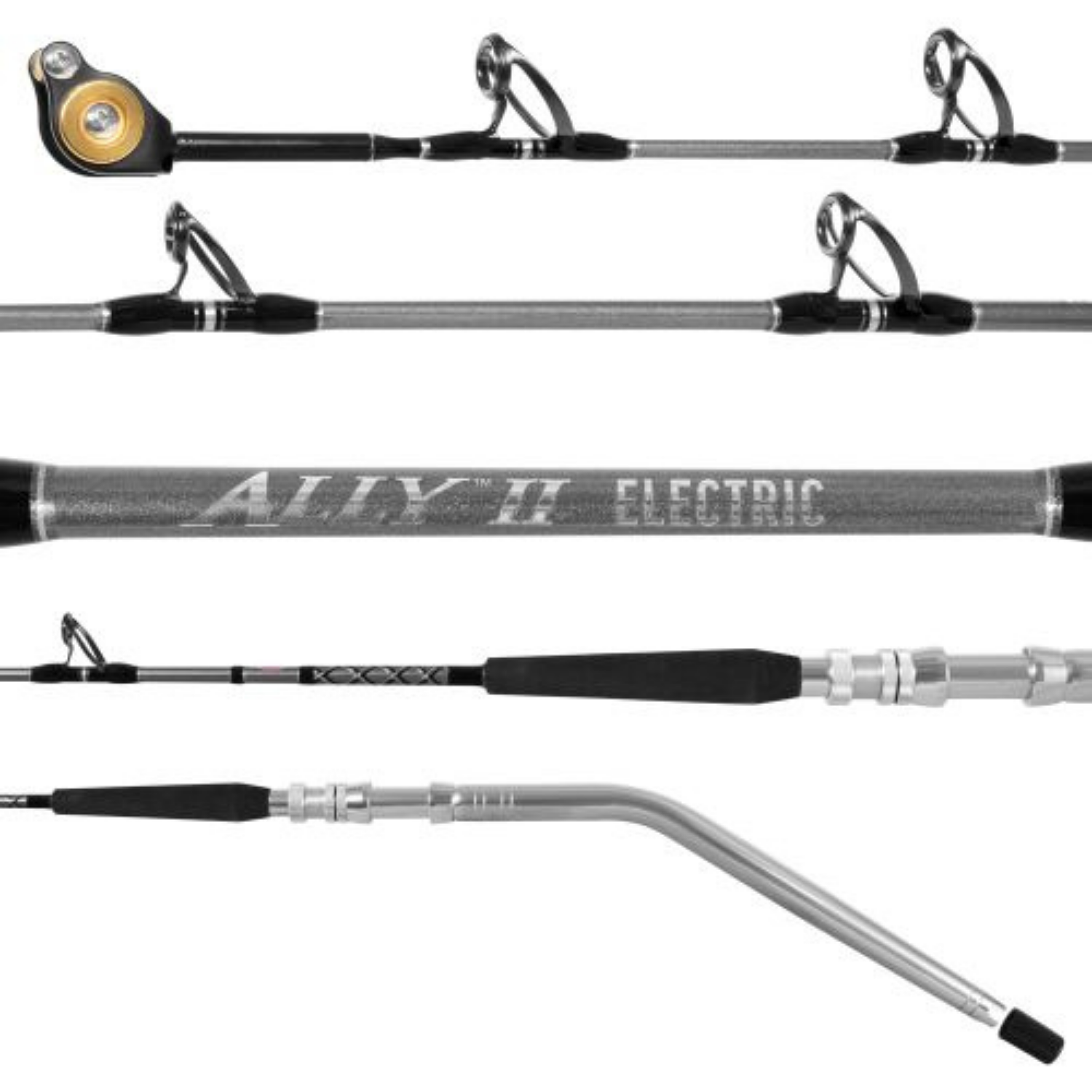 conventional fishing pole Fiblink Saltwater Trolling Rod 1 Piece/2 Piece Heavy Roller Rod Big Game Boat Fishing with Roller Guides (1-Piece 5'6" 30-50lb) : Sports & Outdoors providing the gear and inspiration to the next generation of anglers Ripple Fisher Ultimo Conventional GT