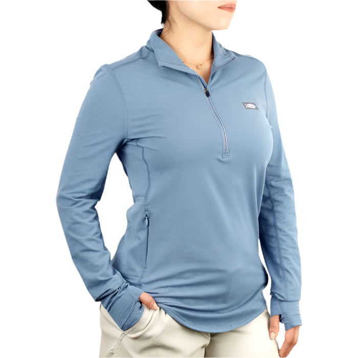 AFTCO Women's Mojeaux 1/4 Zip Performance Shirt