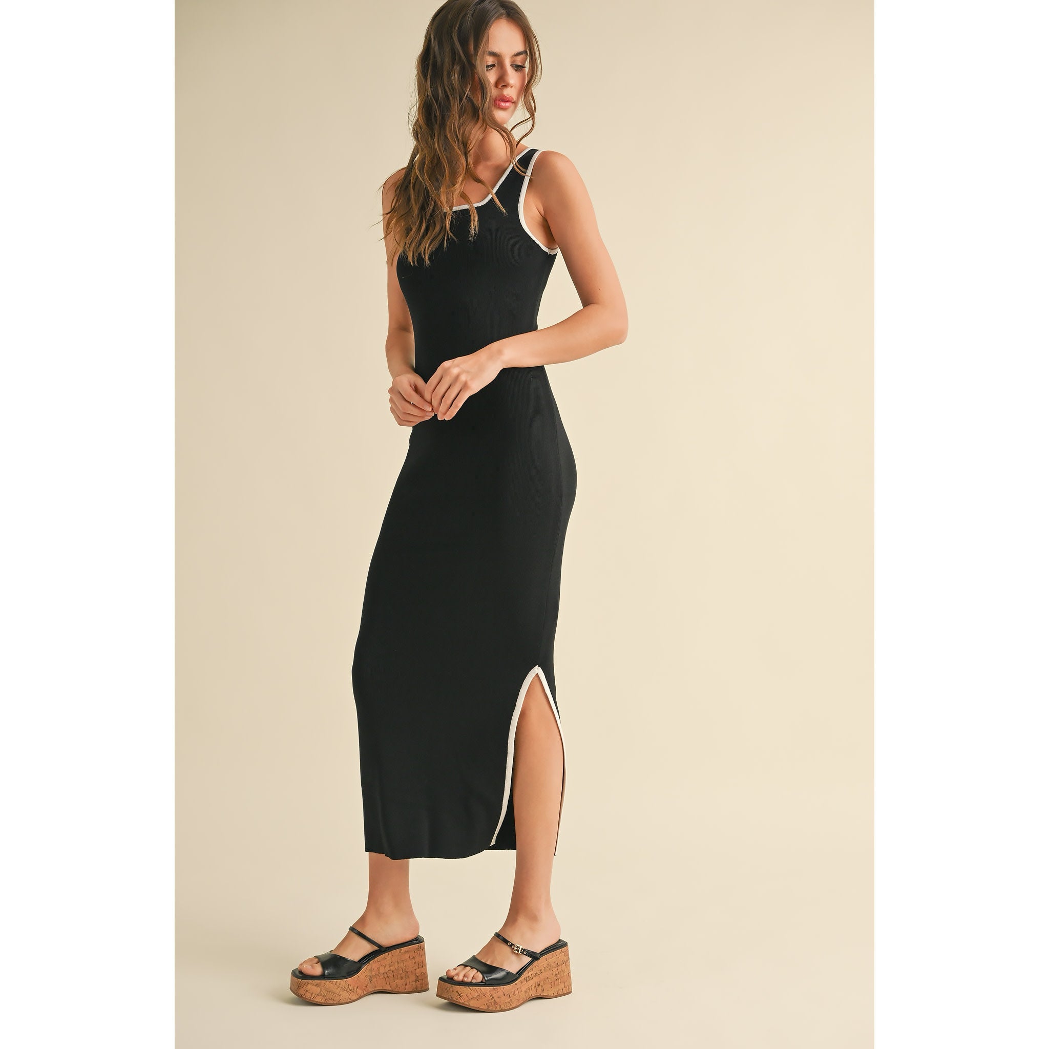 In the Moment Knit Dress