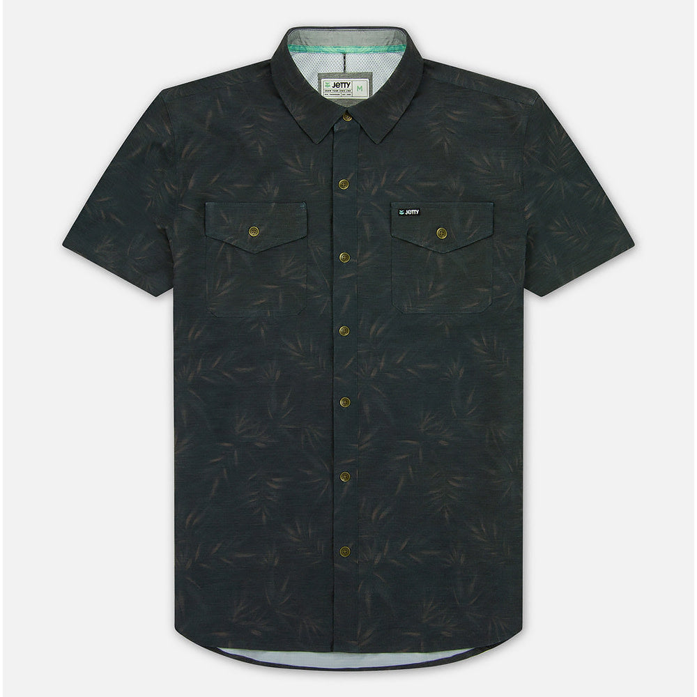 Wellspoint Woven Button Down - Carbon