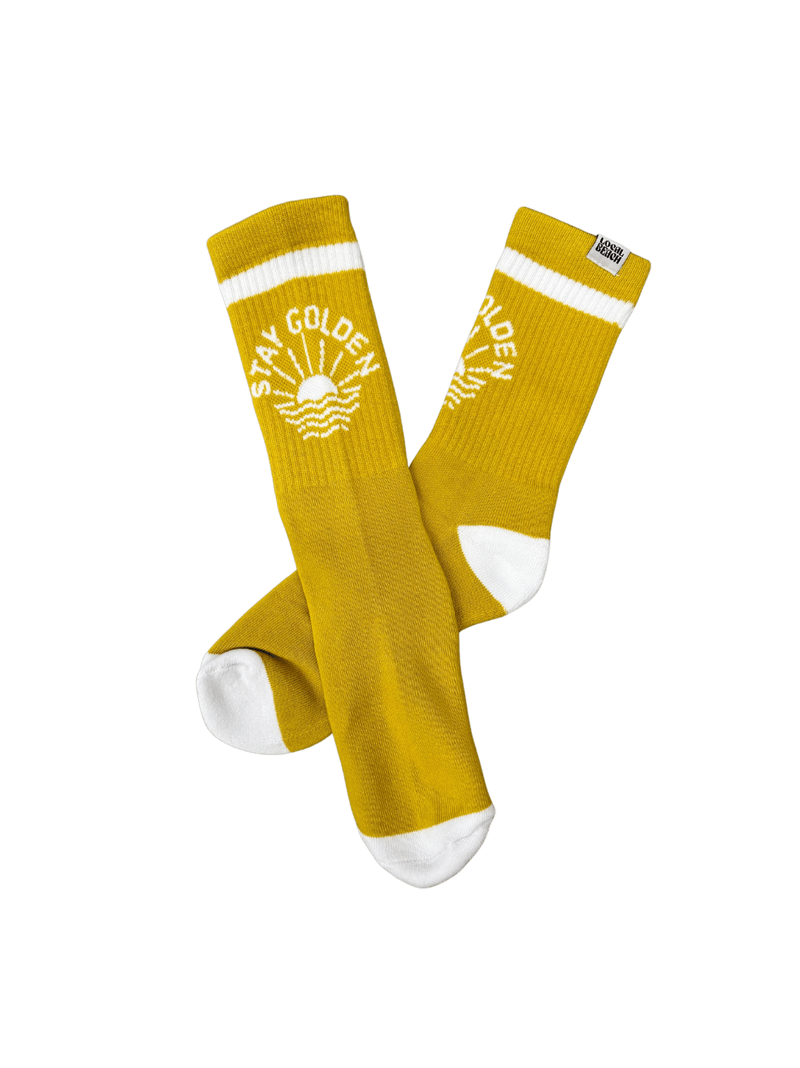 Stay Golden Crew Socks