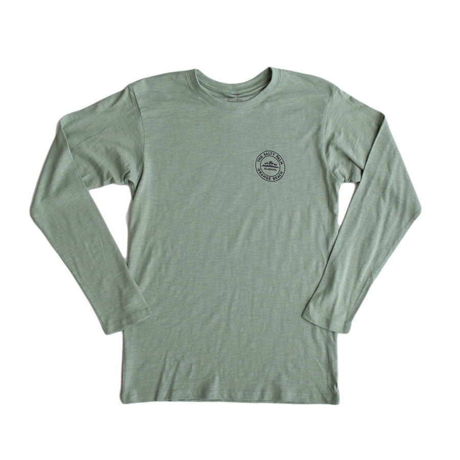 Circle Long Sleeve Slub