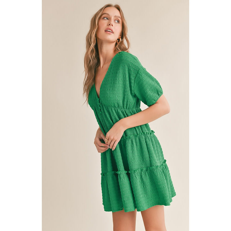 So Fresh Tiered Mini Dress