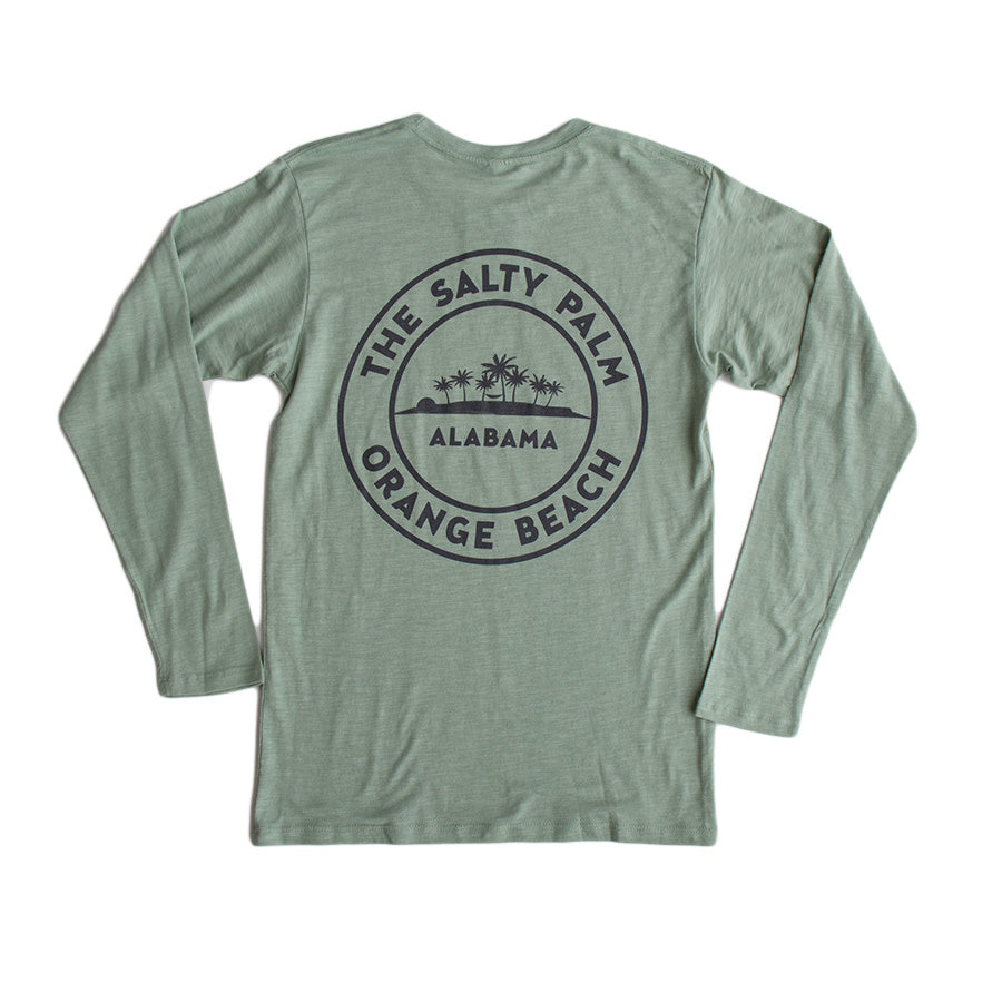 Circle Long Sleeve Slub