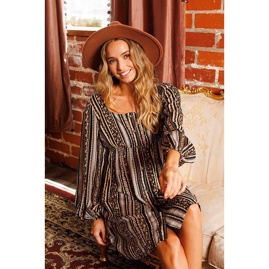 Honey Babe Long Sleeve Dress