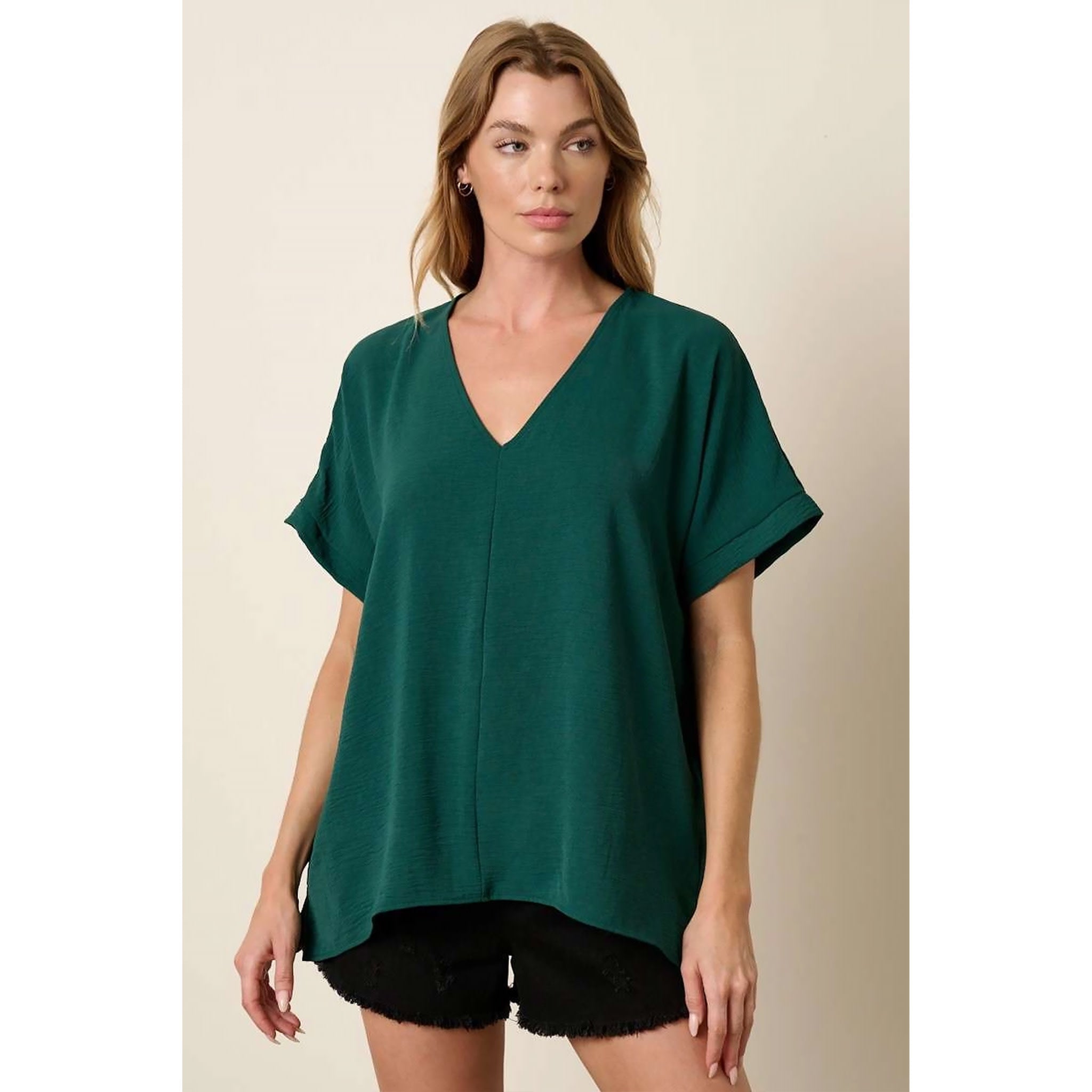 Airflow Dolman Sleeve Woven Top