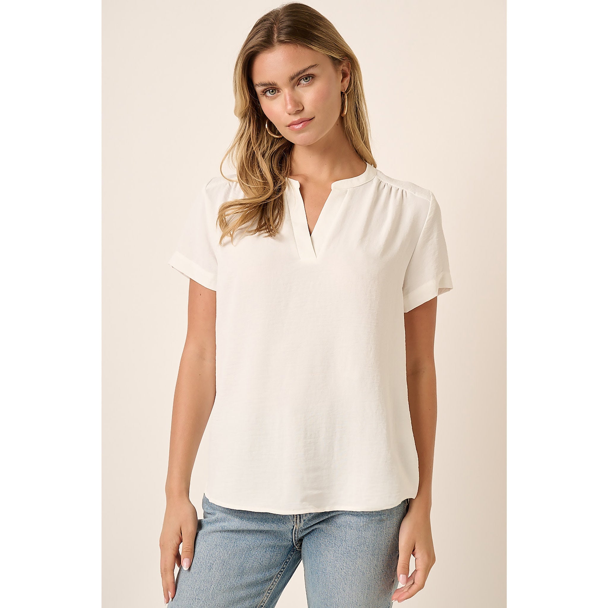 Ryann Airflow Short Sleeve Blouse