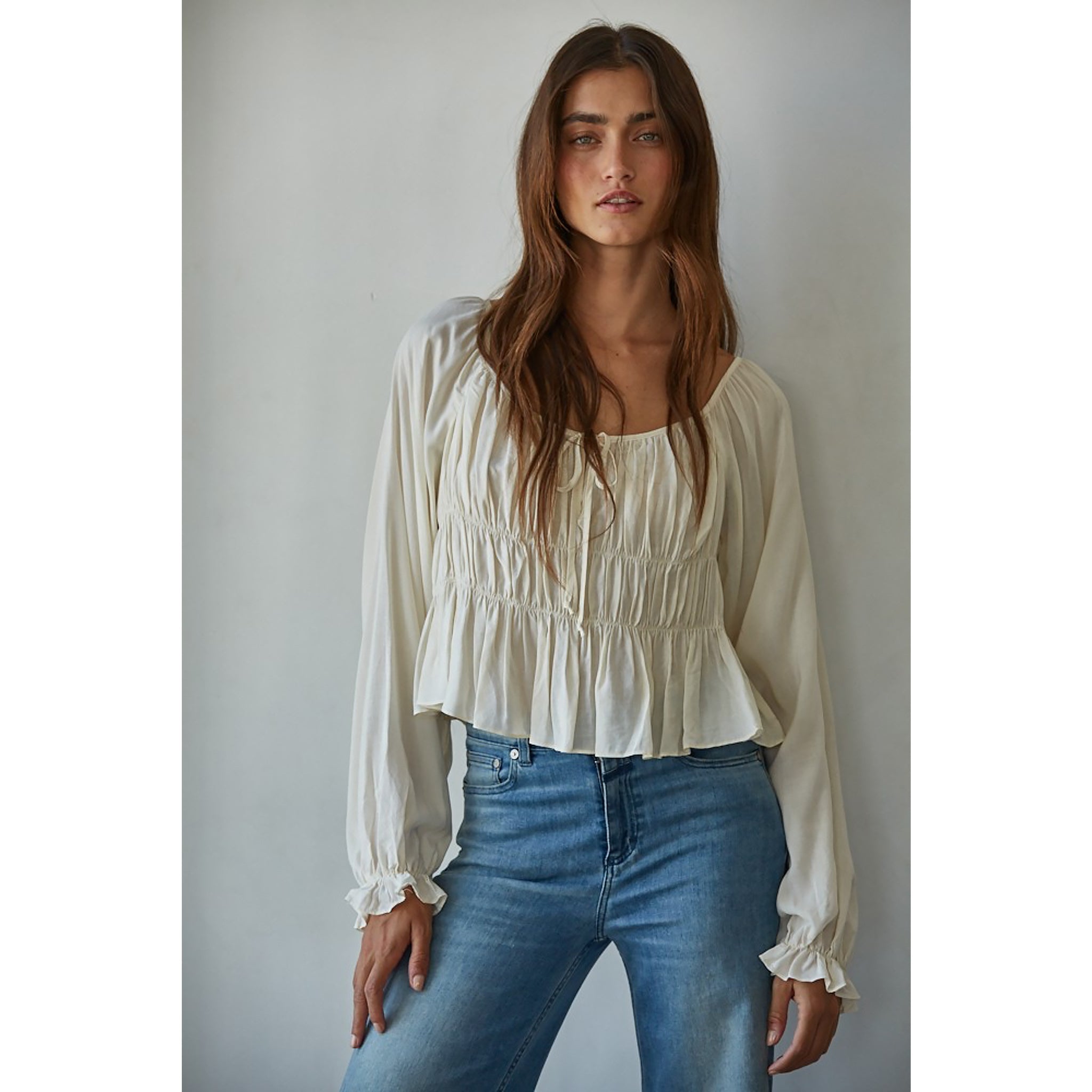 Florence Smocked Top