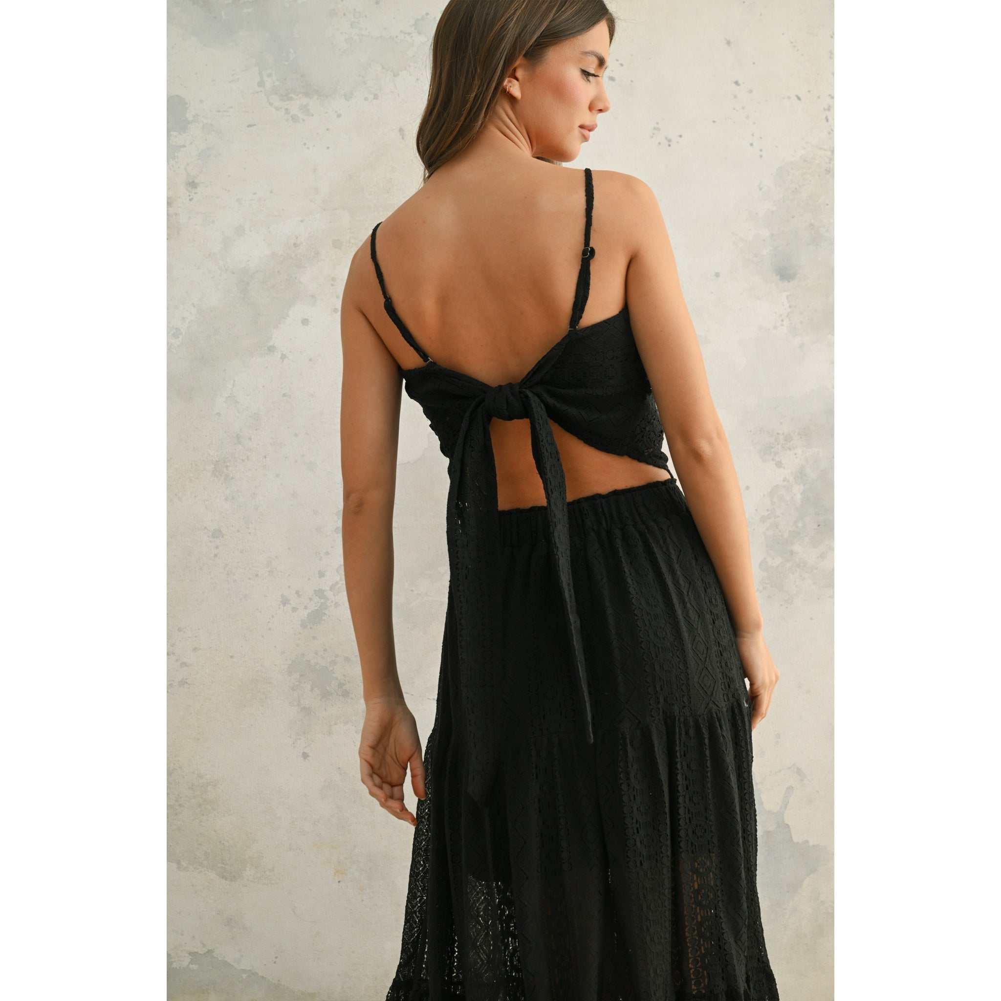 Lola Lace Tie Back Top