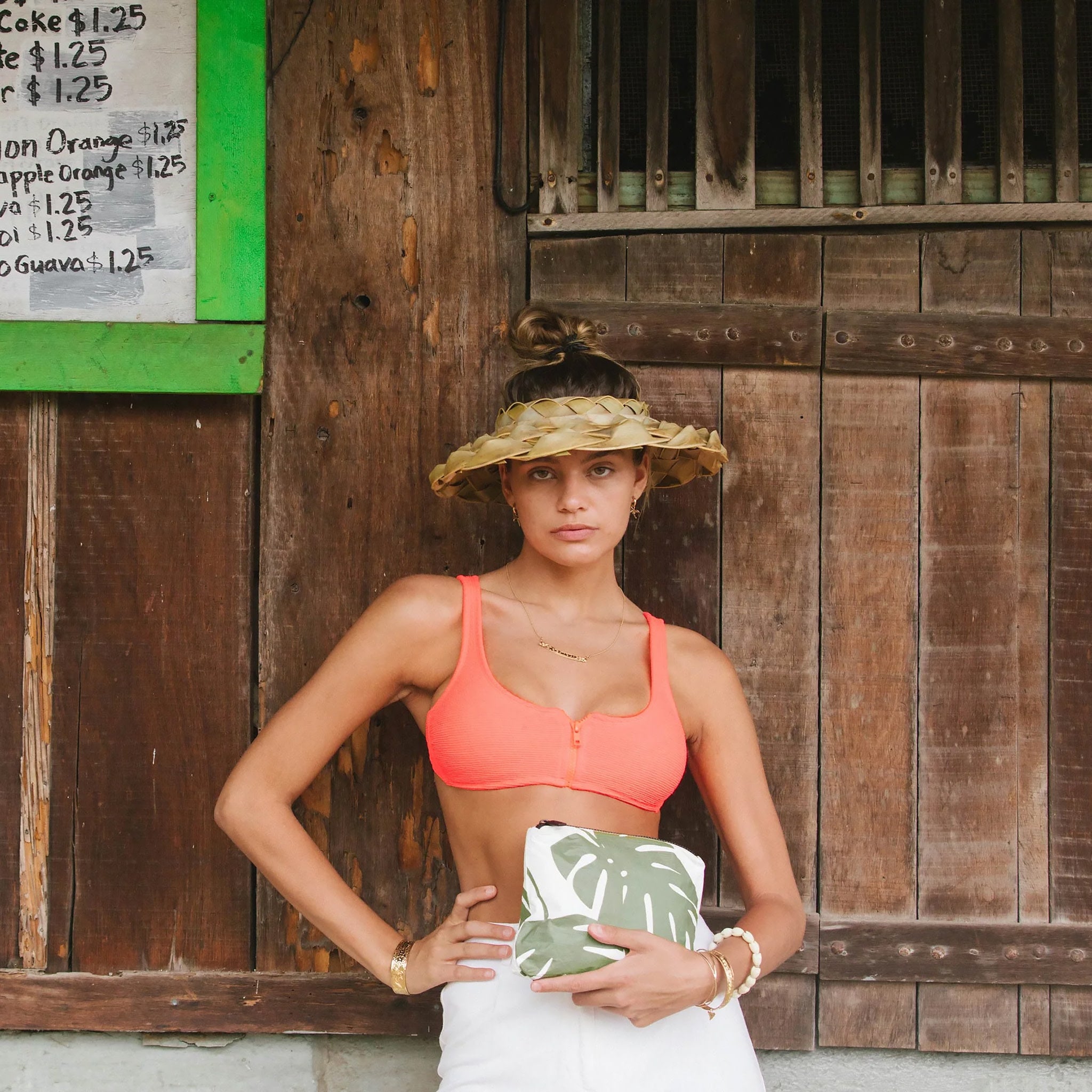 Small Pouch - Monstera